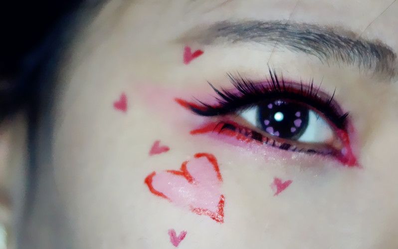 爱笑的sad王者荣耀魅惑小狐狸妲己映象眼妆