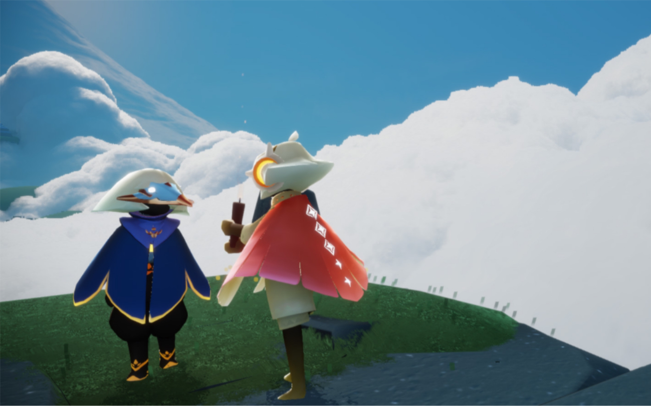 sky光遇第一次见到鸟头面具