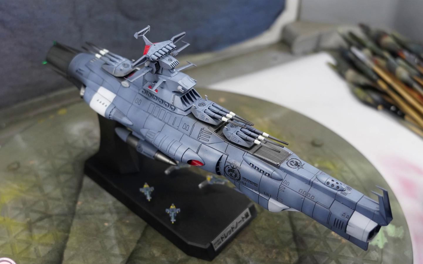 模型制作  万代宇宙战舰无畏号 2202