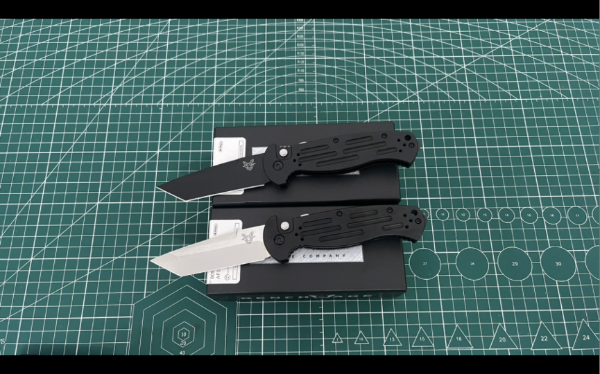 benchmade蝴蝶9052bk afo ii侧跳刀