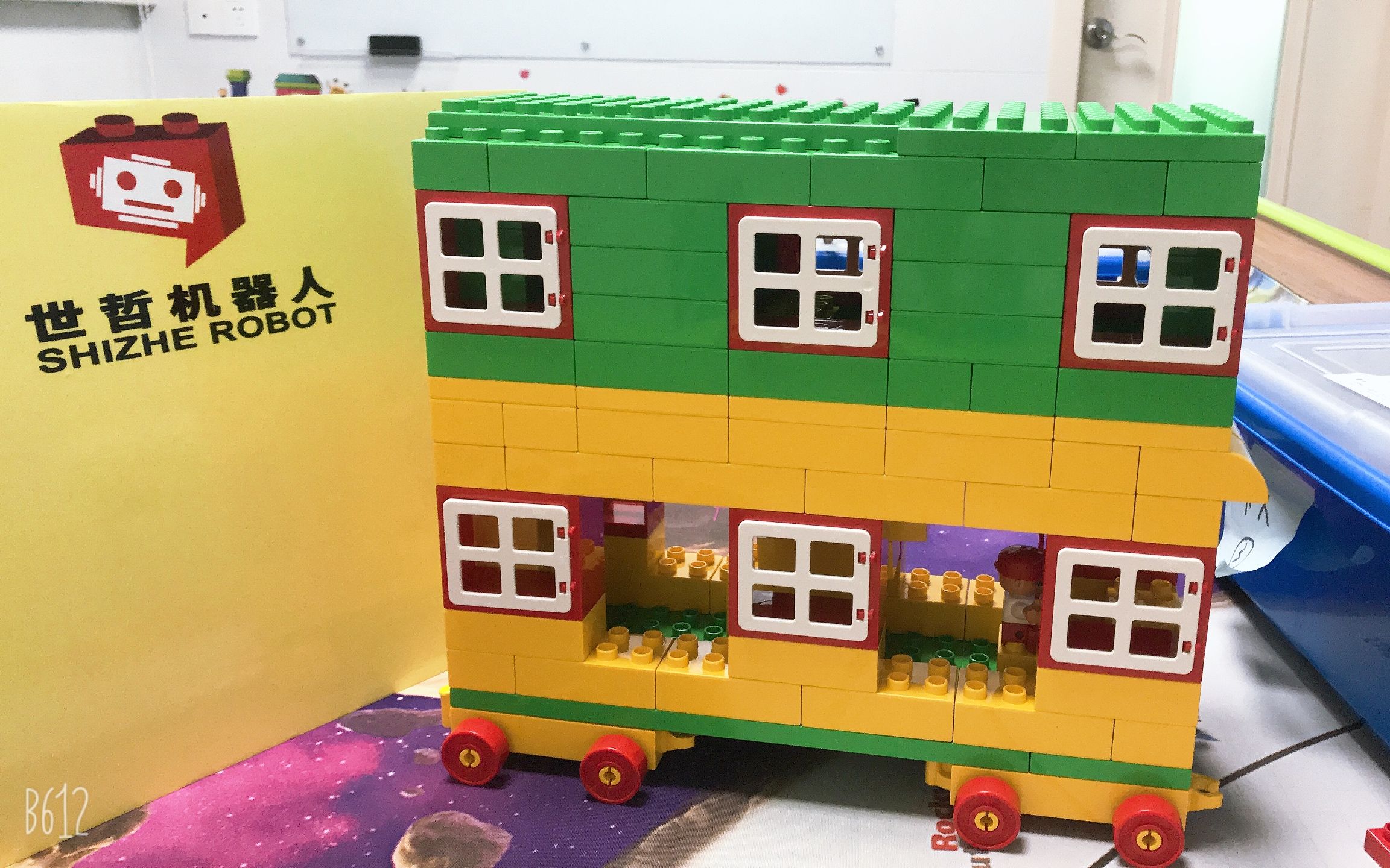 乐高双层巴士搭建教学