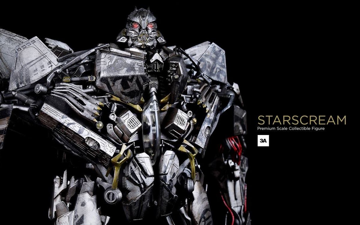 [图]红蜘蛛开箱评测！ ThreeA Starscream (Transformers Dark of the Moon)