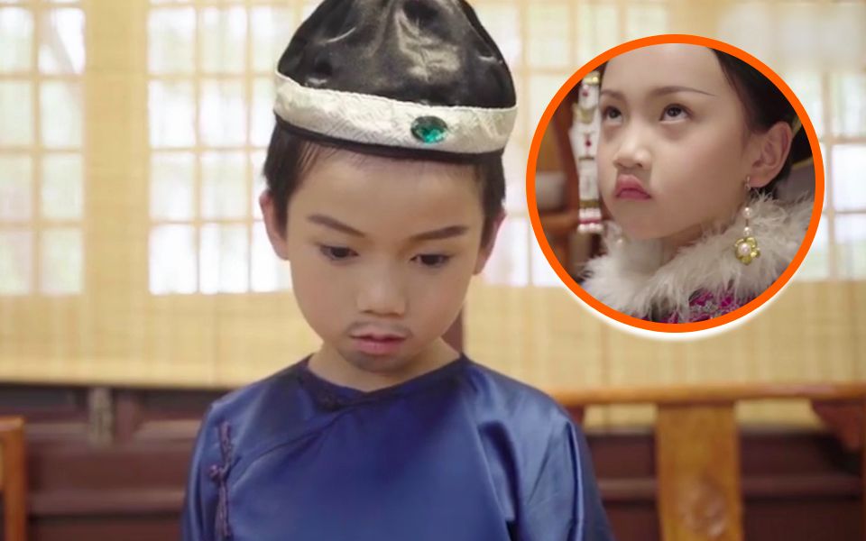 【会拍-影视】 小戏骨团队表演《如懿传》断发戏,有人说像背书_哔哩