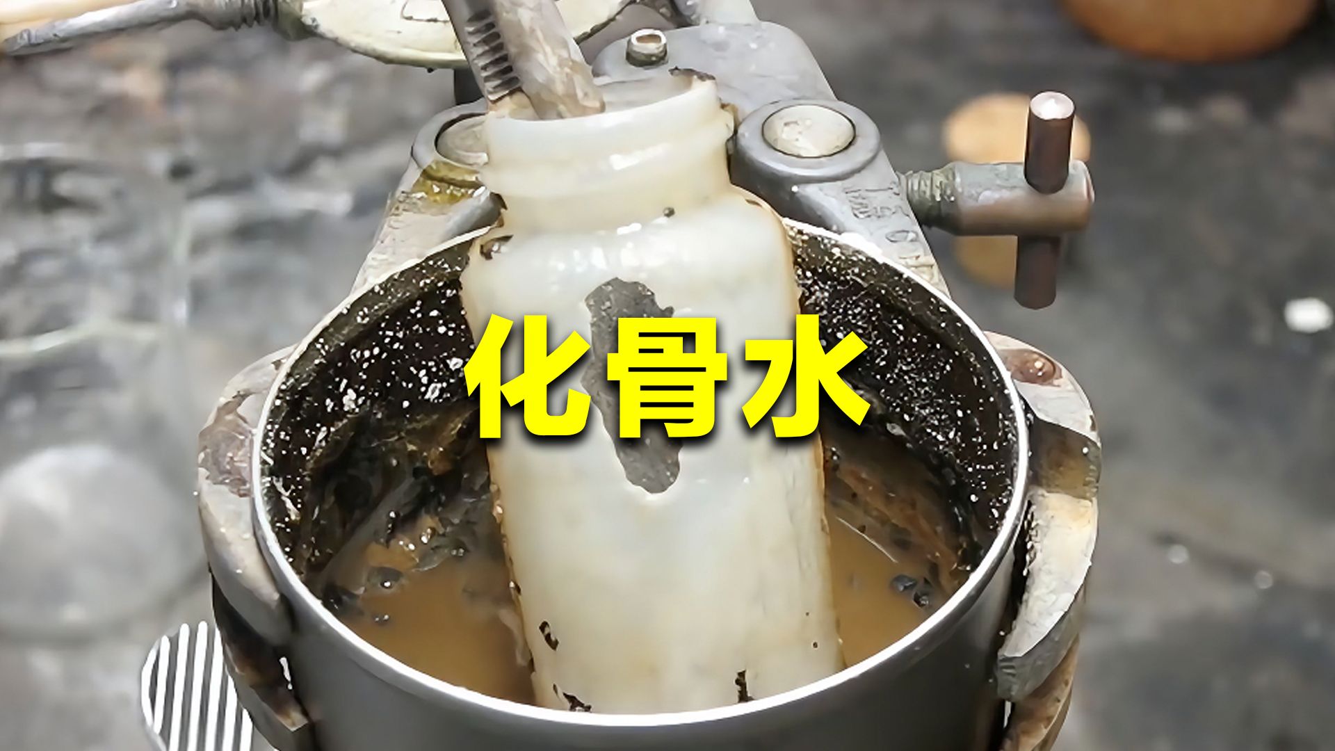 这种酸能轻松噬骨腐肉,却被标注为弱酸