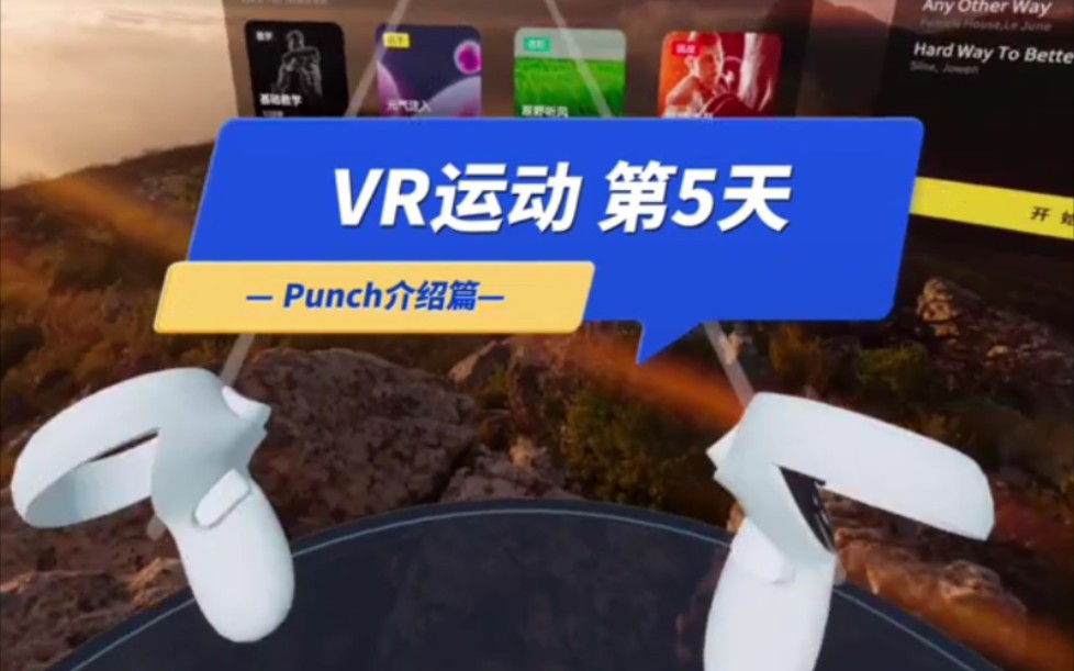 VR锻炼第5天,今天给大家介绍一下我们的Punch#虚拟现实 #VR #vr游戏 #punch #拳击#减肥#picovr #pico #quest2哔哩哔哩bilibili