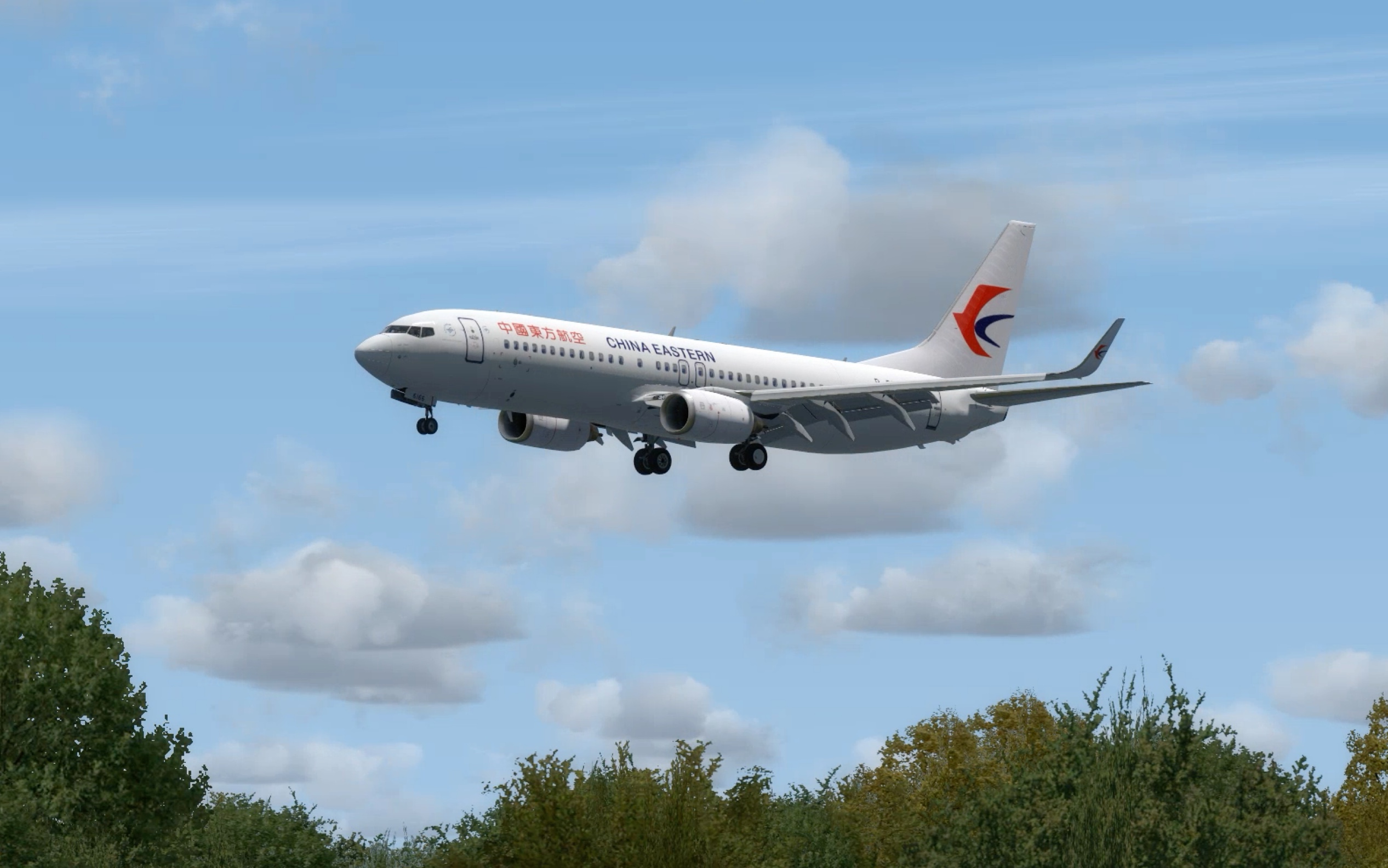 p3d zggg- zuuu 成都双流国际机场02r跑道鼠标操作拉飘落地_模拟飞行