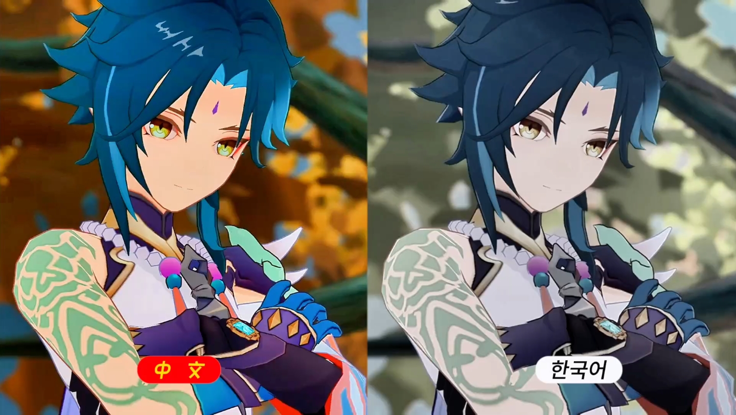 原神魈的我会考虑,四国配音