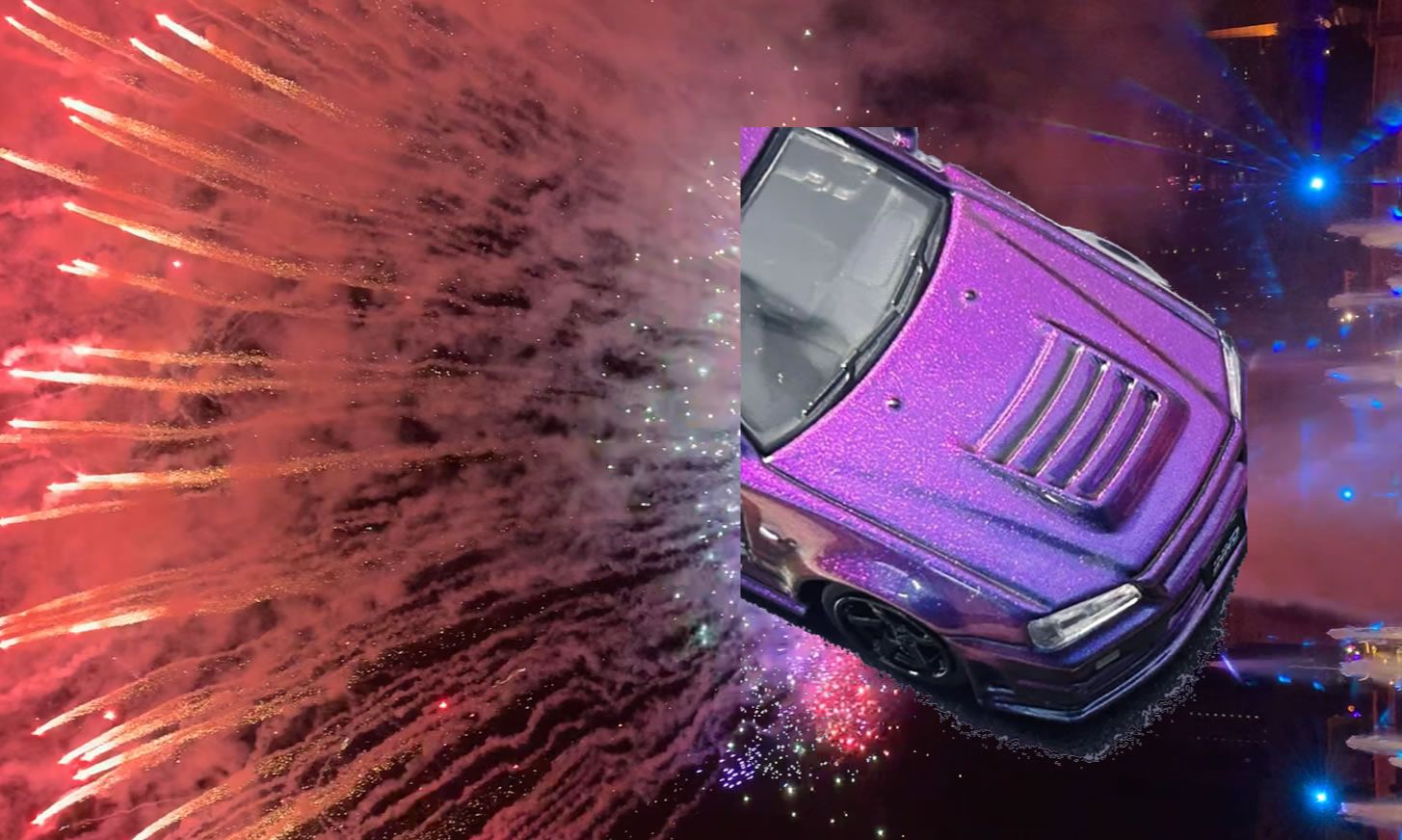 烟花喷出了午夜紫 澳洲限定r34来了