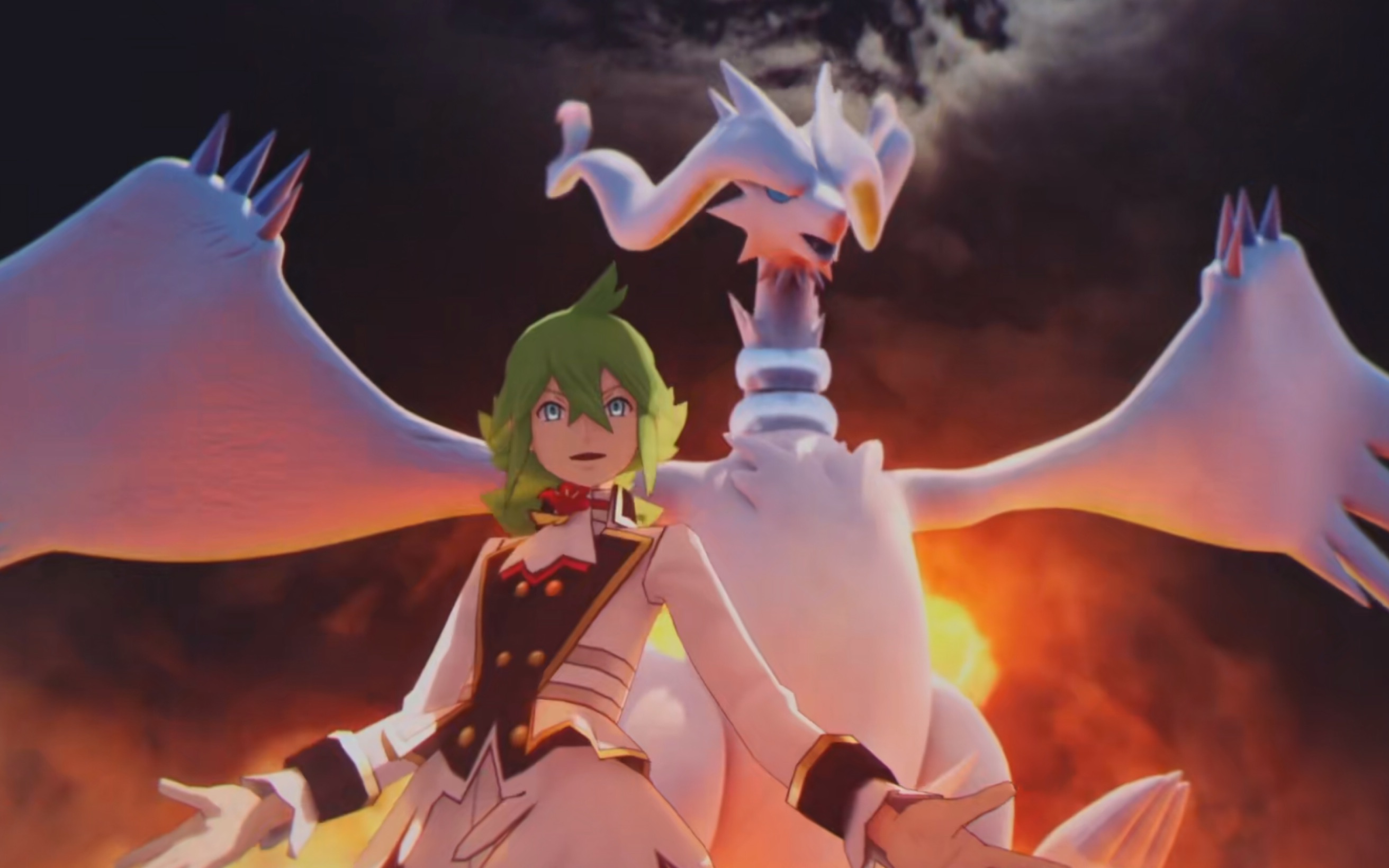 宝可梦大师n&莱希拉姆卡池抽卡实况