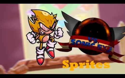 FNF vs Fleetway Sonic - Powerless (New Sprites/Fanmade) 