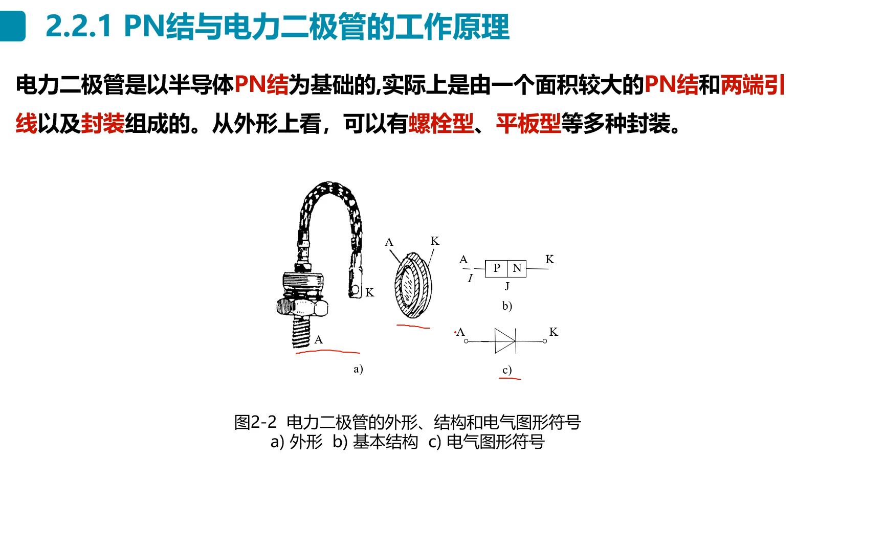 【现代电力电子技术】照本宣科 第二章 电力电子器件 不可控器件电力二极管哔哩哔哩bilibili