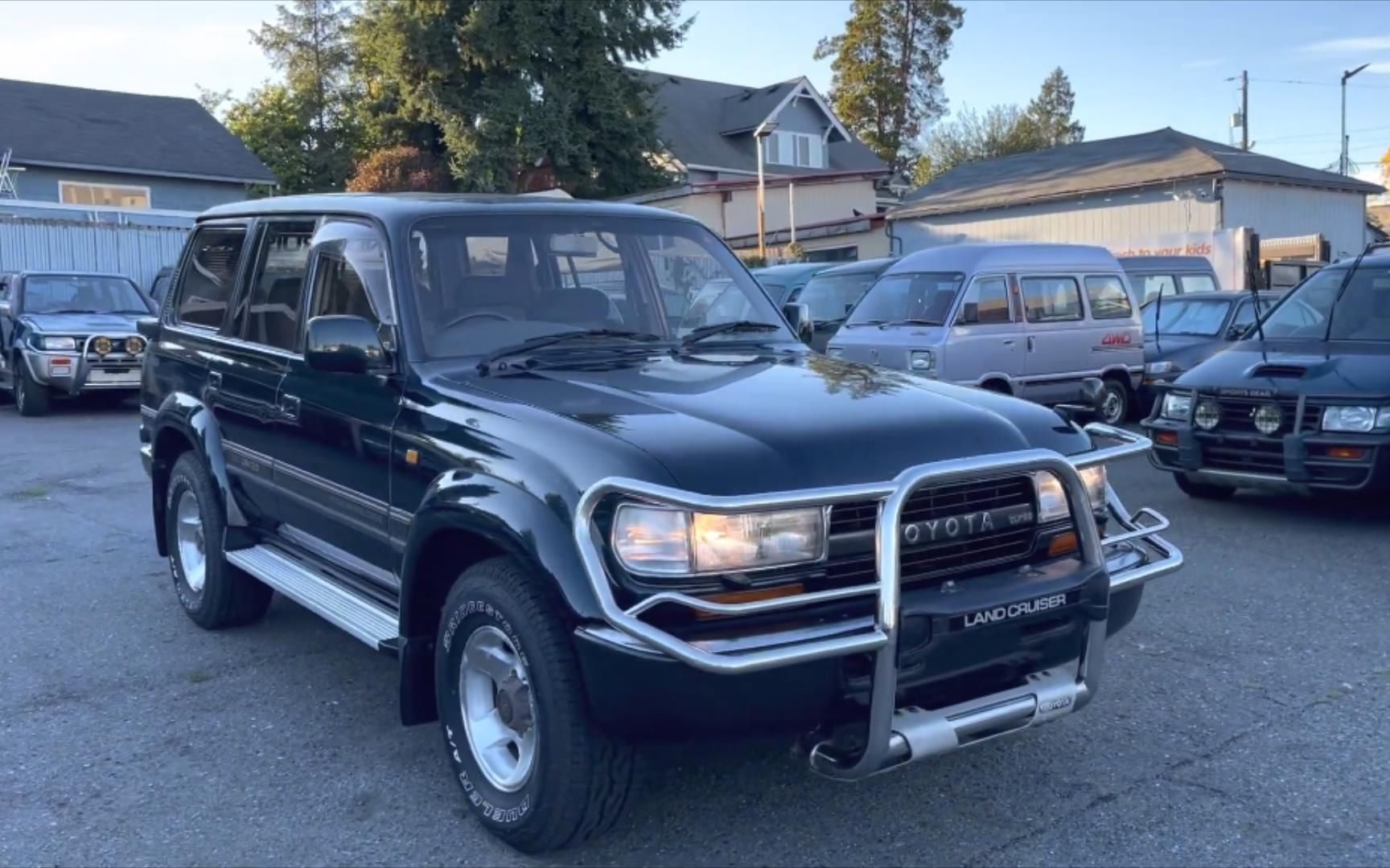 【搬】1992丰田land cruiser 80 vx ltd内外详拍