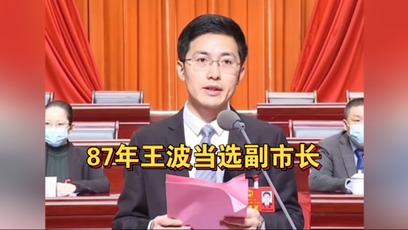 87年清华大学博士王波出任龙岩市副市长!哔哩哔哩bilibili