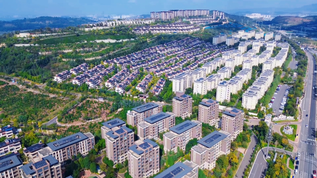 昆明长腰山风波是否尘埃落定,现状航拍