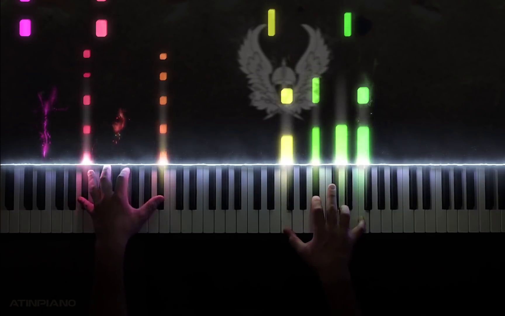 【特效钢琴】复仇者联盟4: 终局之战主题曲 (钢琴&管弦乐合奏)混弹 - by AtinPiano