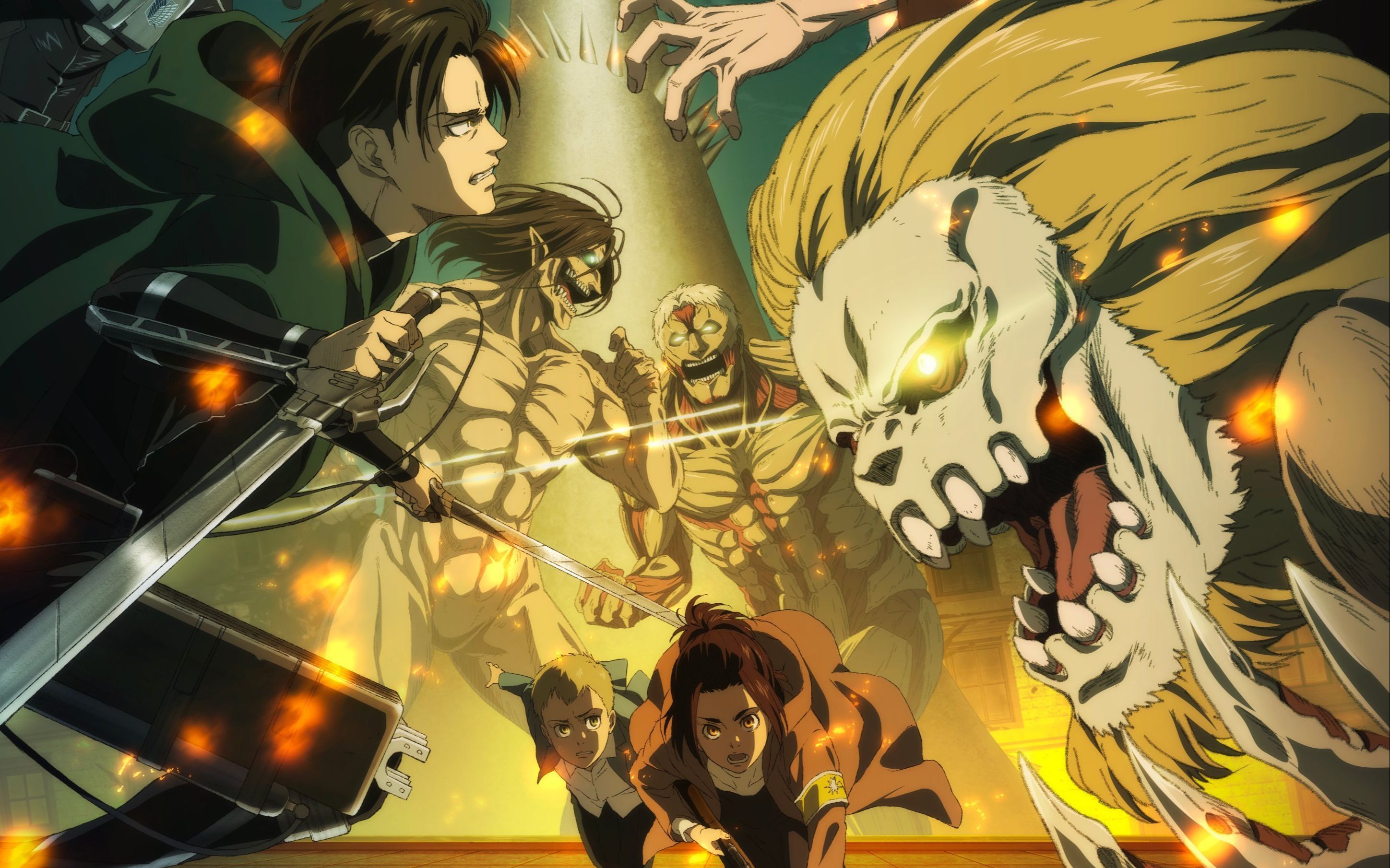 【进击的巨人最终季】艾伦变身巨人改bgm