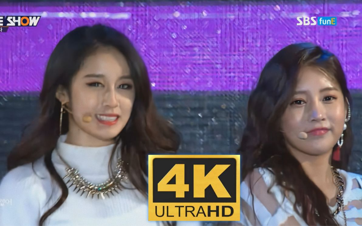 [图]【4K中字】T-ara - Roly-Poly 六人版无魔 老李抛梨 韩秀榜现场 141230 The Show S4