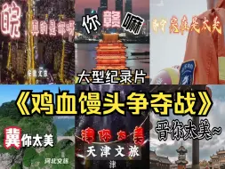 Download Video: 大型纪录片《鸡血馒头争夺战》年末将至，各地文旅纷纷交出2.5分答卷