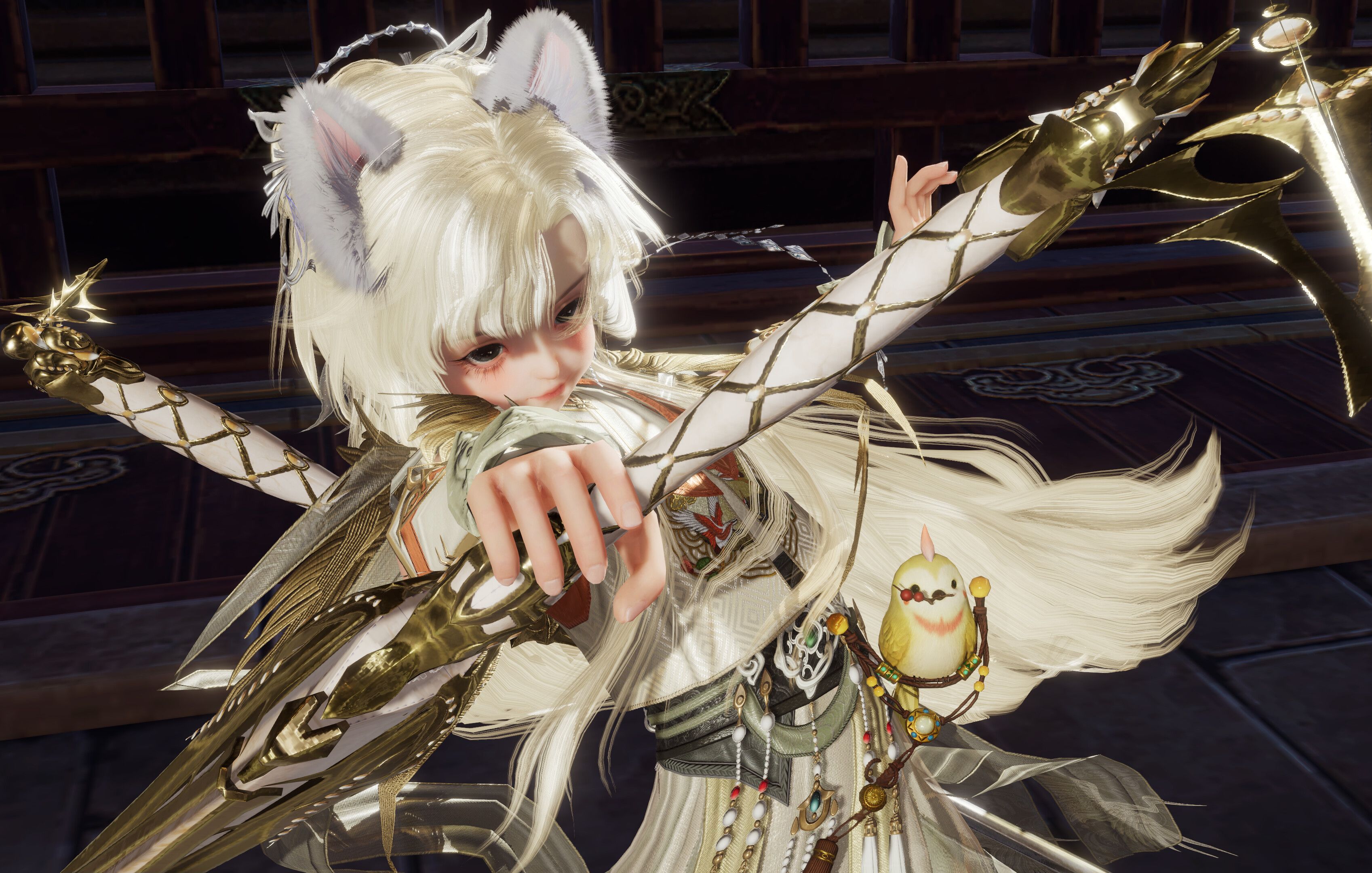 打完散排后我的叽萝就成这样了,嘴里还嚷嚷着藏剑策划你完蛋了