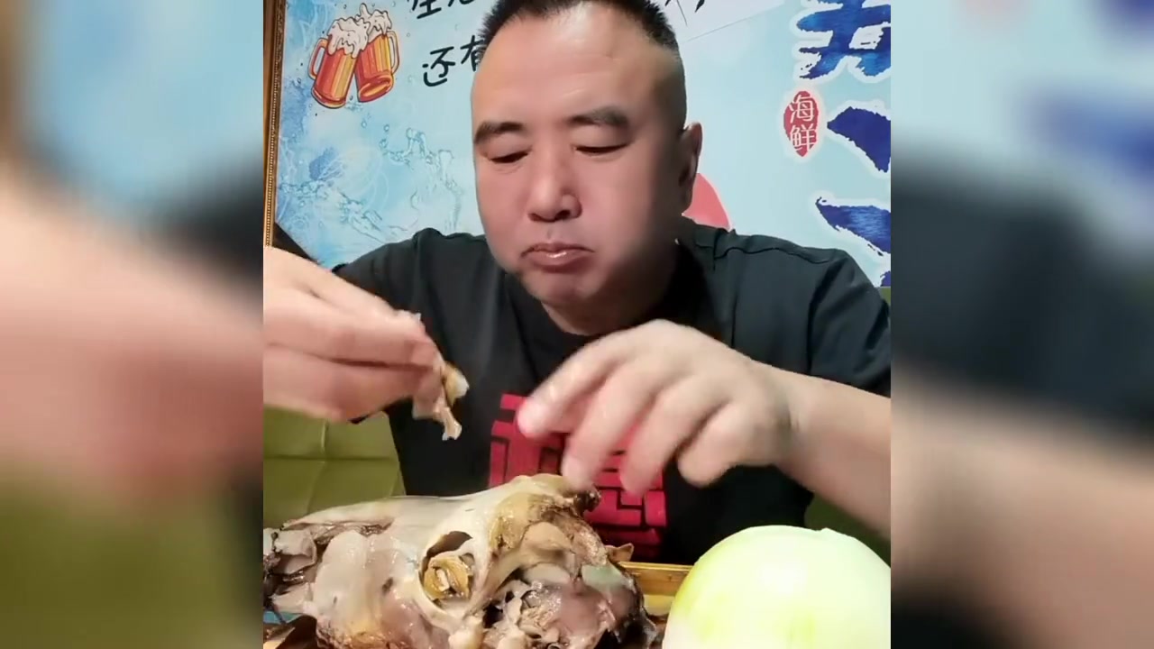 这样吃羊头,看着太馋人了,盘点"喝羊头"的六大高手