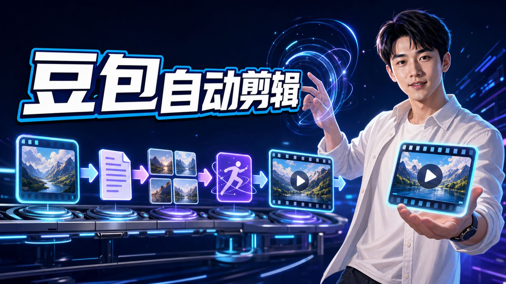 豆包也能自动剪辑了！这套 Remotion 剪辑 Skill 公开了