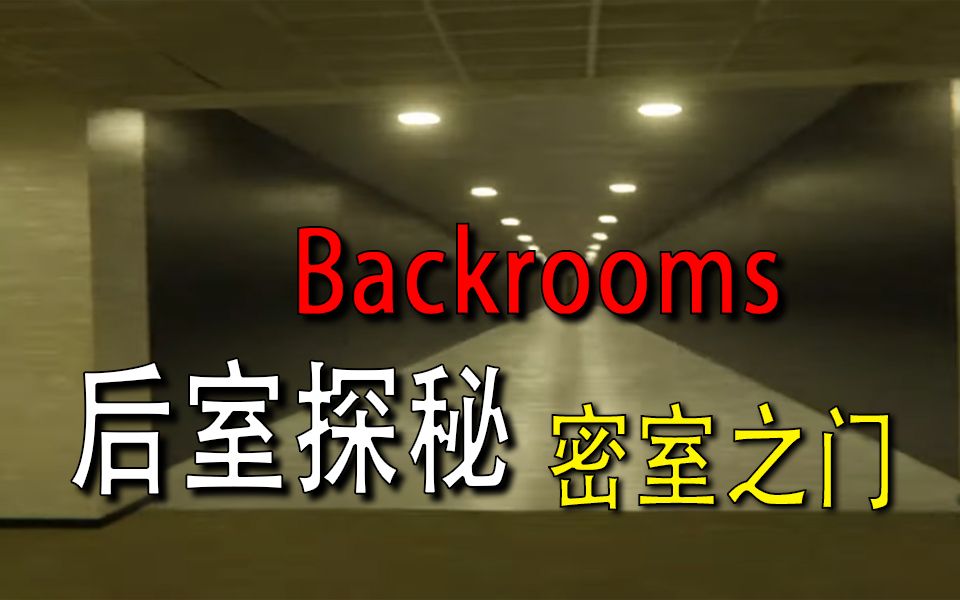 【backrooms-后室【密室之门】无处可逃的感觉!