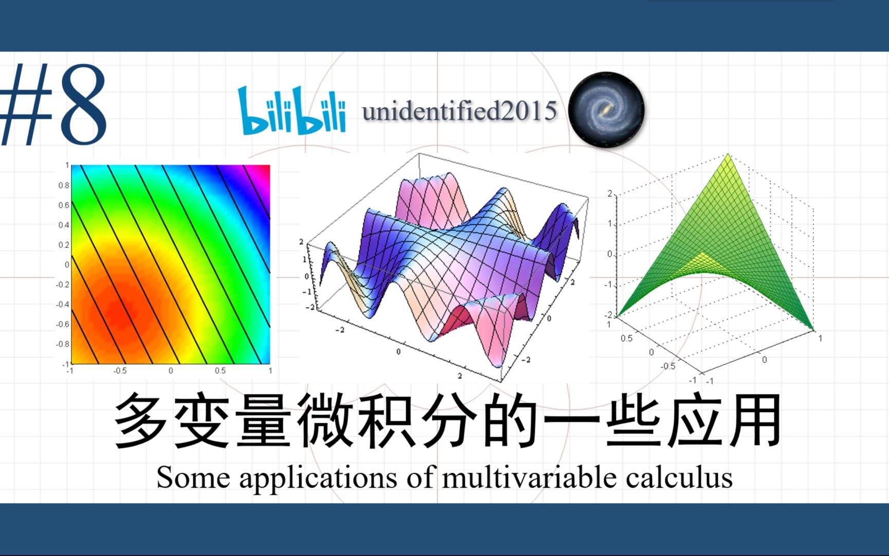 【简明微积分】第八章 多变量微积分的一些应用——多元泰勒、极值、偏微分方程、物理应用哔哩哔哩bilibili