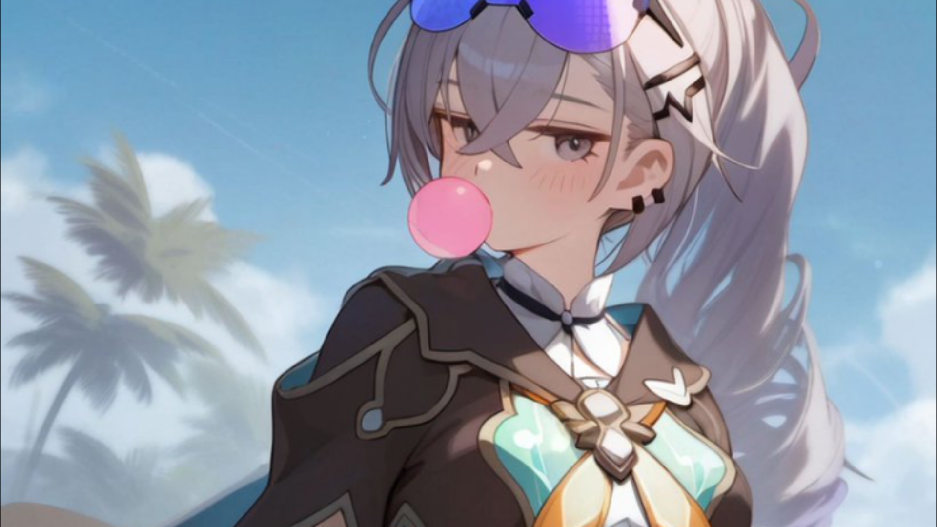 银狼,你怎么穿着流萤的衣服?