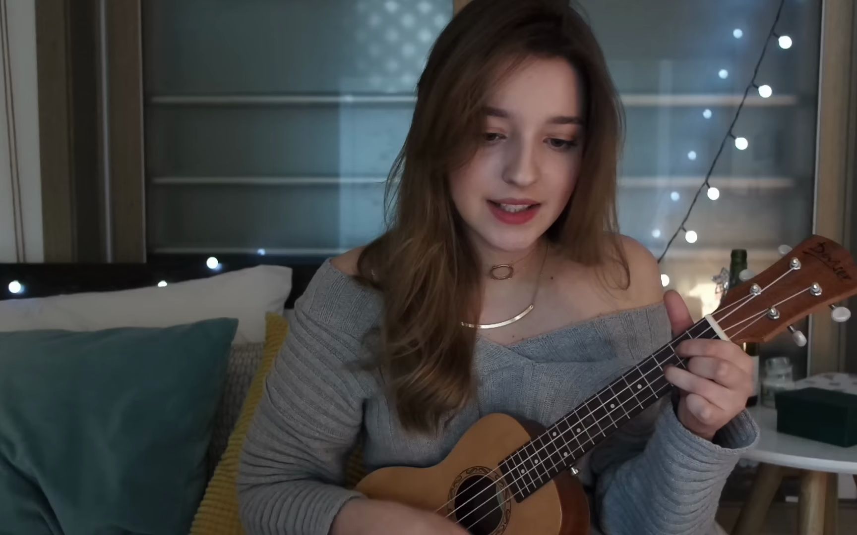lenka-the show (ukulele cover) using blue yeti mic
