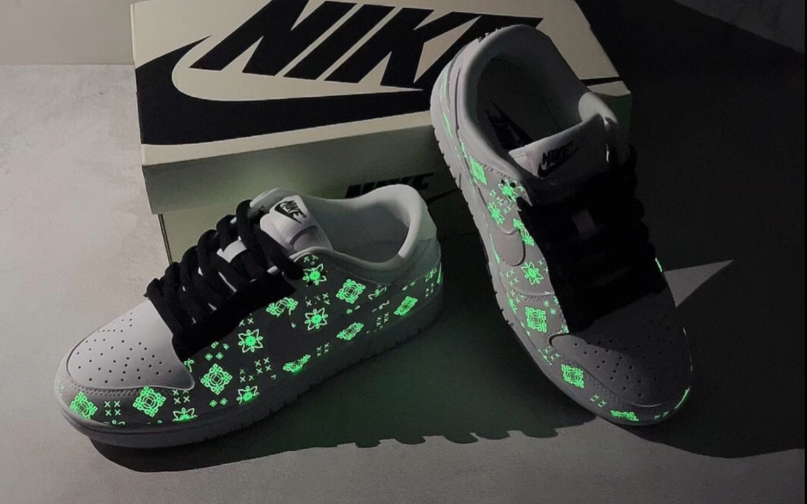 耐克 nike dunk low 夜光颜如玉低帮运动鞋xq5180-317