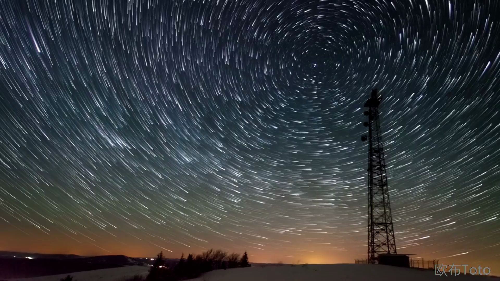 [图]星辰夜晚。美妙星空