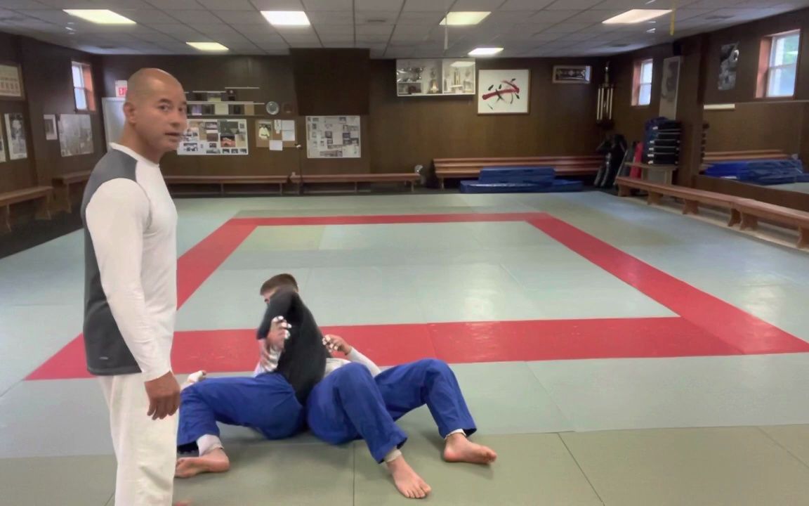 【柔道】nick yonezuka 教授 无道服 内股