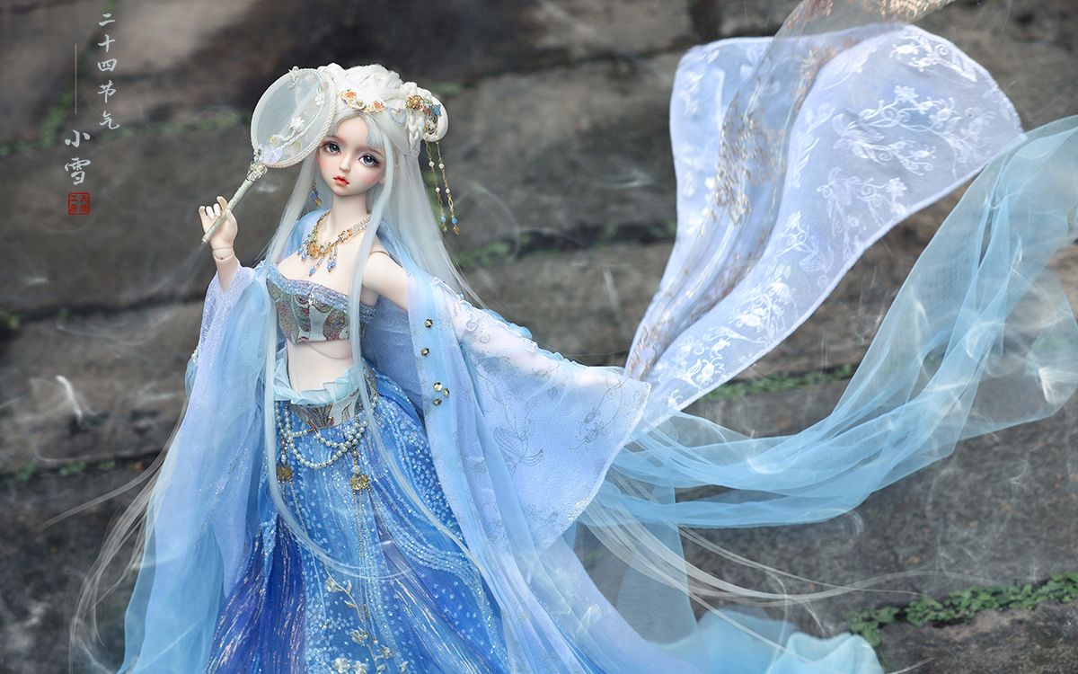 【as天使工房】【官方私图】小雪外景_哔哩哔哩_bilibili