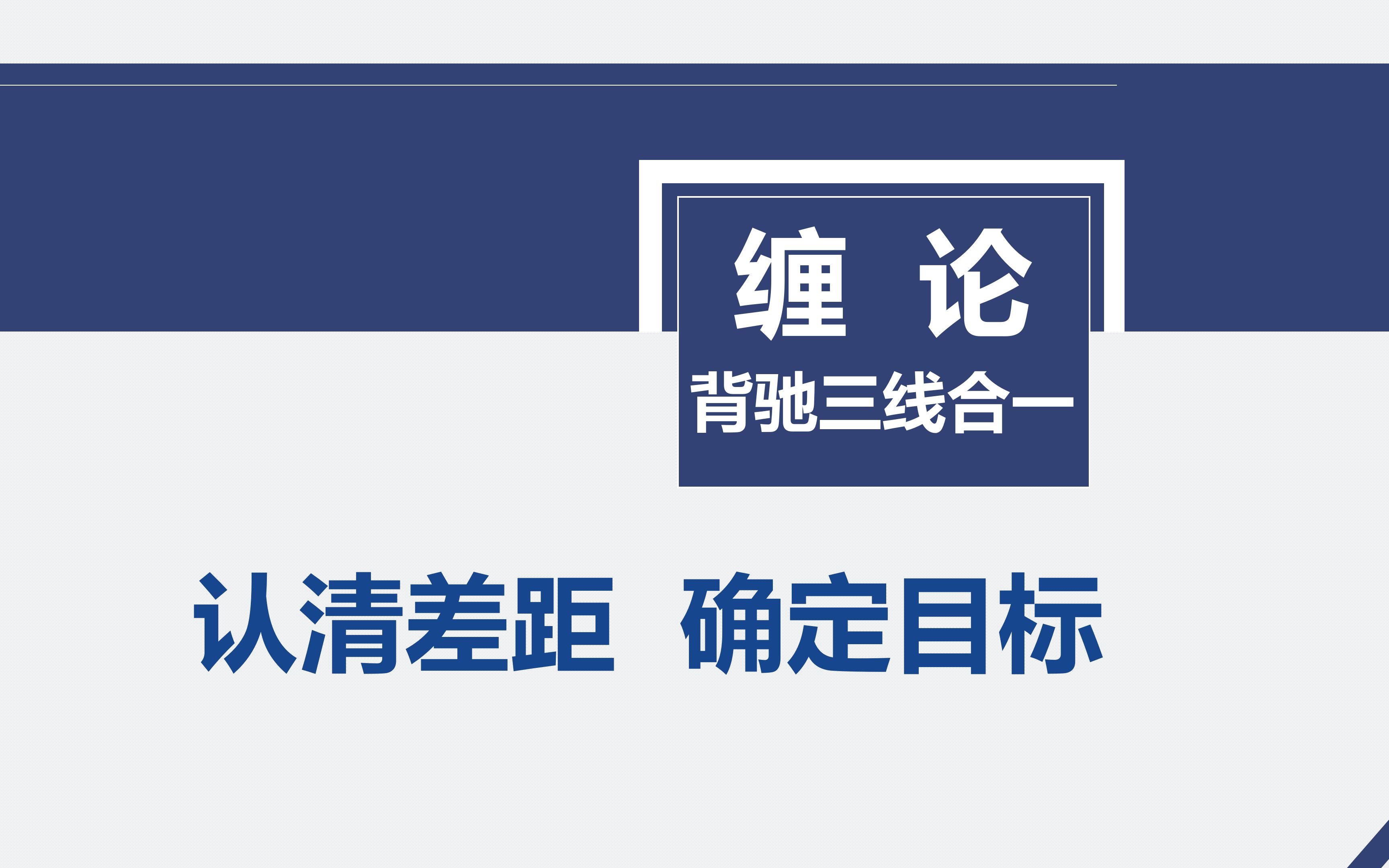 [图]【缠论·背驰三线合一】一、认清差距 确定目标