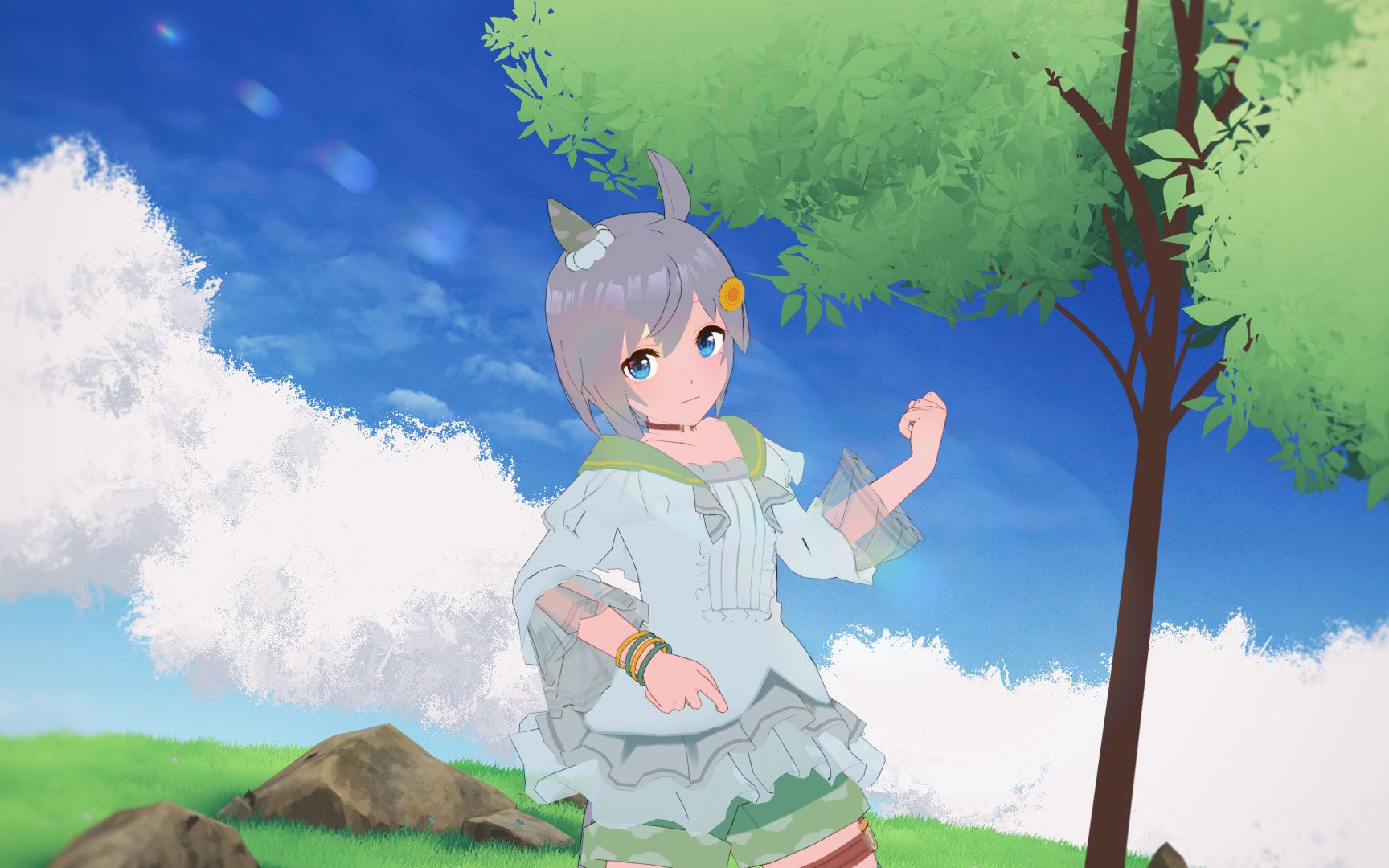 赛马娘mmd79星云天空好可爱797279