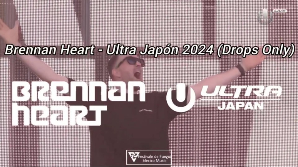 Brennan Heart  Ultra Japan 2024 (Drops Only)哔哩哔哩bilibili