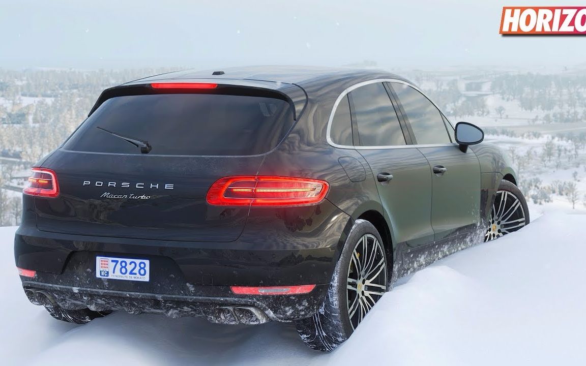 地平线4保时捷macanturbo雪地试驾