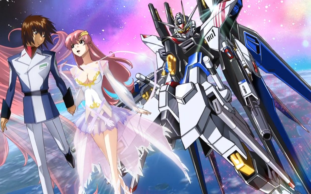 【高达seed】自由高达公频放歌 在我的bgm是无敌的