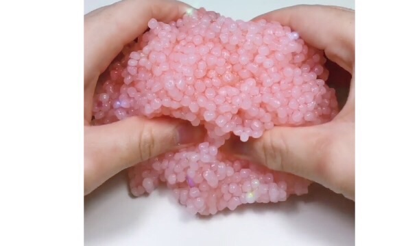 少女心粉色米粒泥/史莱姆#26