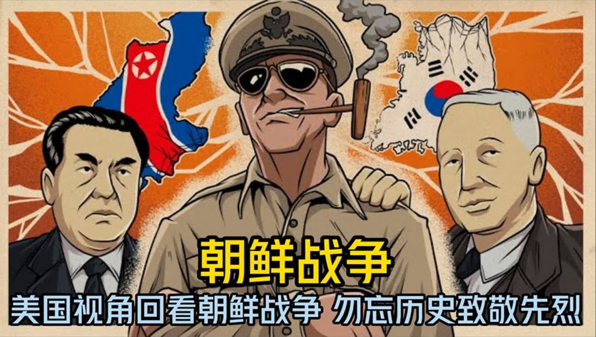 朝鲜美国漫画图片