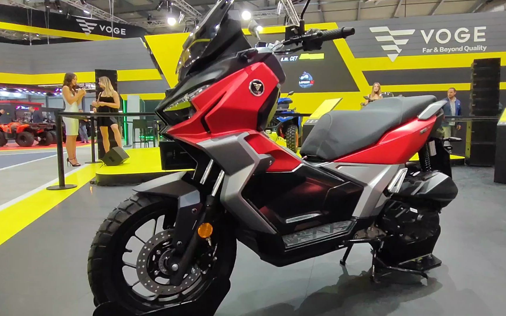 eicma 2023米兰车展voge无极 sr2 adv踏板车(无极150adv)