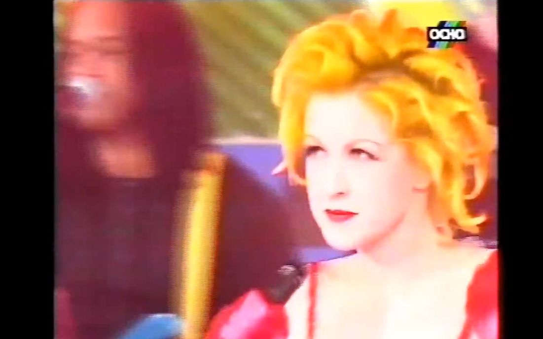 【超美辛迪】Cyndi Lauper en Ritmo de la noche 1994哔哩哔哩bilibili