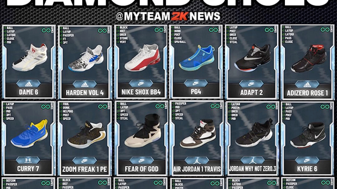 nba2k20myteam最新球鞋_哔哩哔哩_bilibili