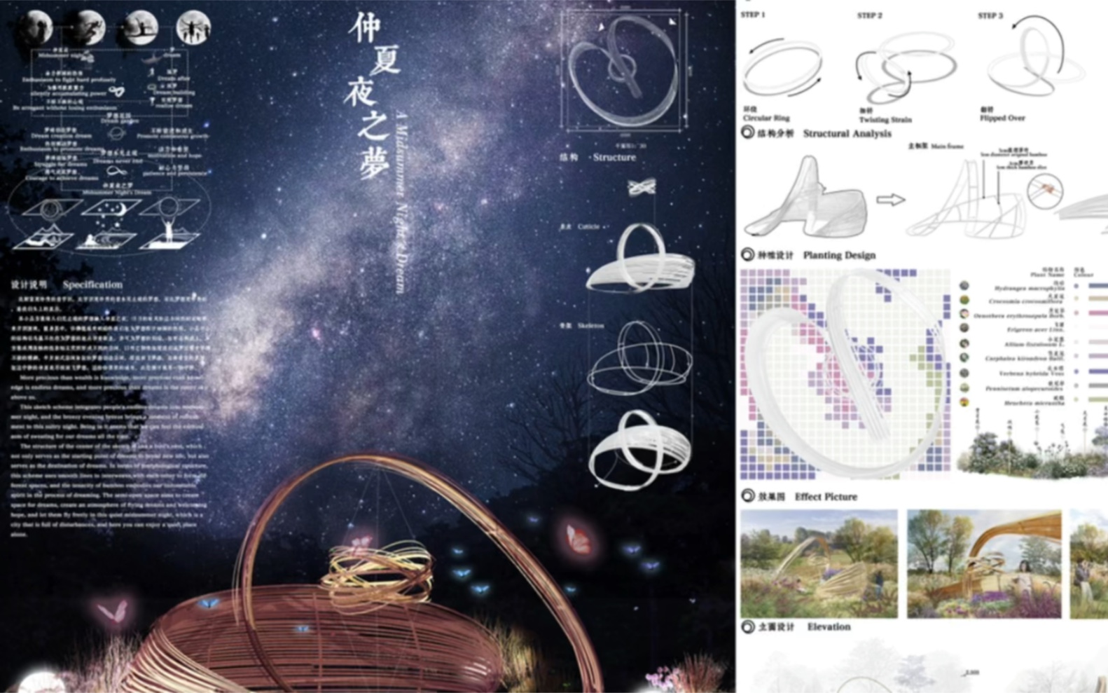 答辩现场 | 仲夏夜之梦 | 建造方案 | 2022年成都公园城市国际花园季暨第五届北林国际花园建造周设计竞赛线上终评会哔哩哔哩bilibili