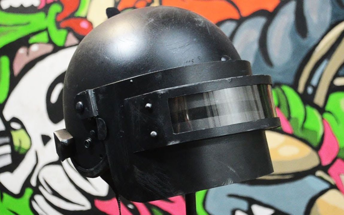 《绝地求生》三级头模型手办制作【双语机翻字幕】