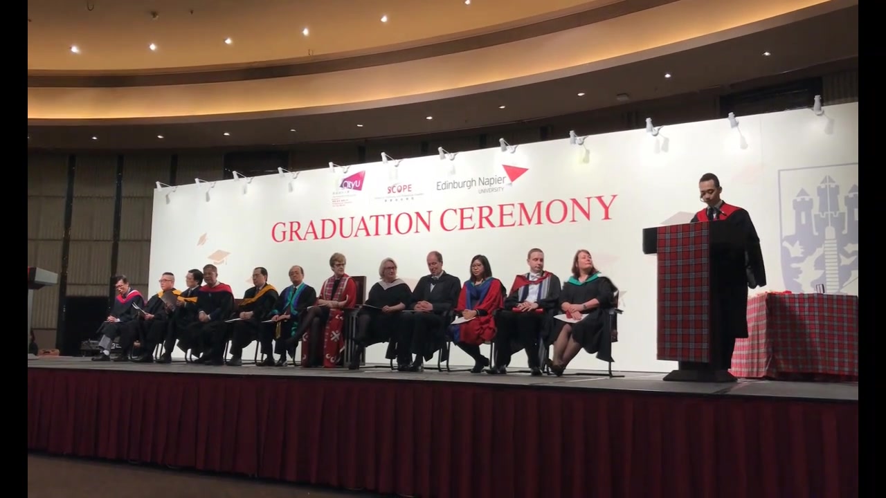 【香港城市大学】香港城市大学学位ENU 2019年3月毕业演讲嘉宾(市场管理课程)哔哩哔哩bilibili