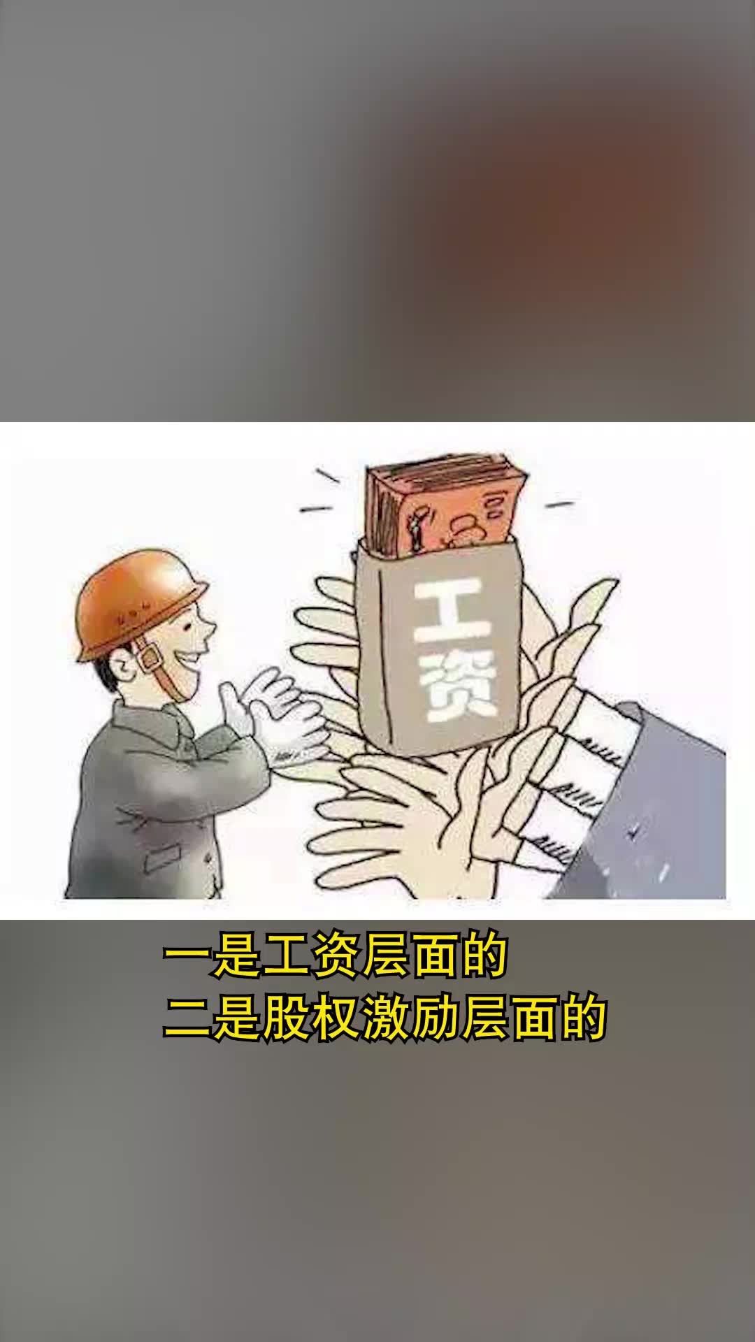 用＂工资+股权激励＂双重分配机制,建设多层次激励体系哔哩哔哩bilibili