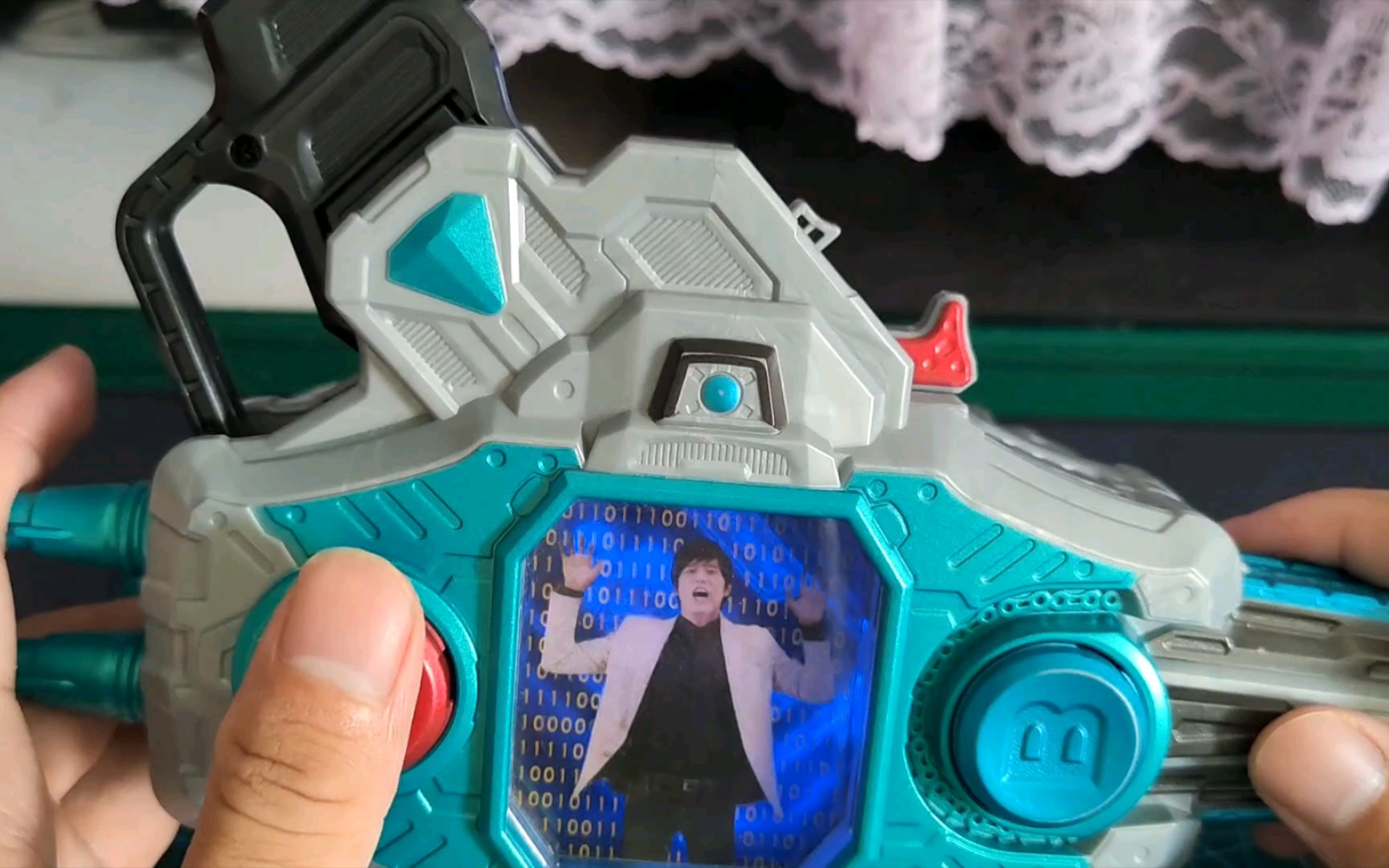 假面骑士exaid 大我台词卡带和神pad联动