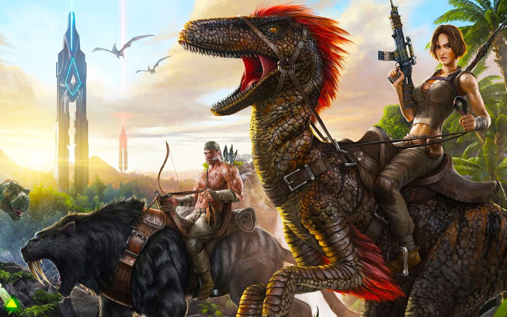 方舟生存进化锐龙2600rtx2060在方舟中的帧数表现