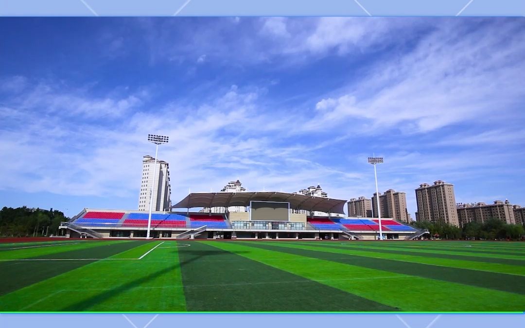 实拍教学延时摄影校园